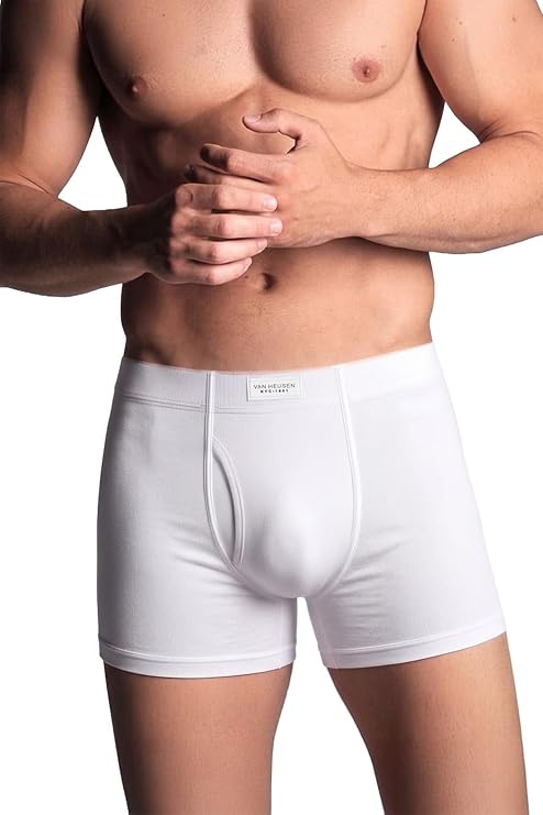 Men's Super Combed Cotton Boxer Brief | Long Leg Breathable Innerwear with Soft Waistband