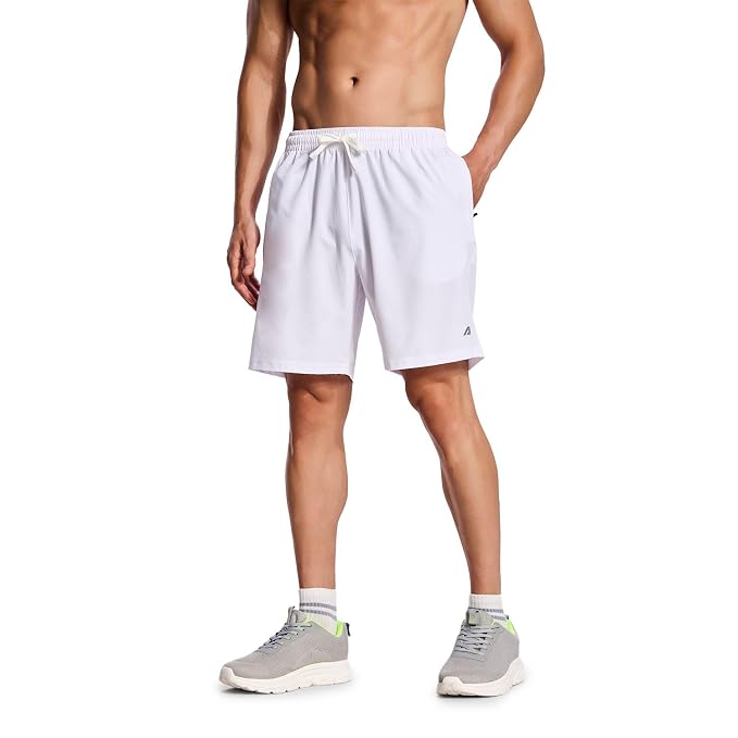 Men's Quick-Dry Sports Shorts | Stretchable Lightweight Gym & Running Shorts with Pockets